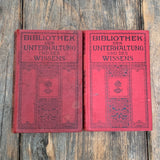 Bibliothek der Unterhaltung und des Wissens (1914), 2 Bände