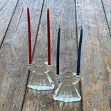 Kerzenhalter "Glasengel", 2er-Set