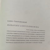 Moravská Lidová Keramika - Mährische Volkskeramik