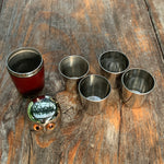 Schnapsbecher-Set "Eule"