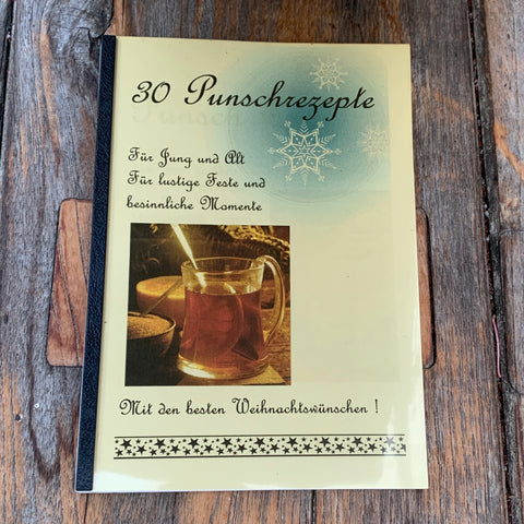 30 Punschrezepte, Buch