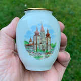 LILIENPORZELLAN, Bierkrügel/Aschenbecher/Vase "Mariazell"