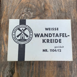 Weiße Wandtafel-Kreide