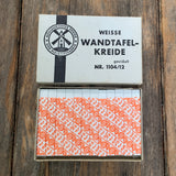 Weiße Wandtafel-Kreide