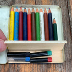 SWANO Polychromos, Stiftebox mit Inhalt