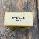 MEFA, Eierteiler
