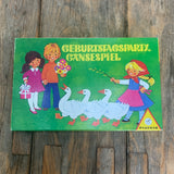 Geburtstagsparty und Gänsespiel