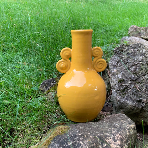 Anzengruber Keramik, Vase gelb