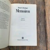 HENRY A. KISSINGER, Memoiren 1968-1973