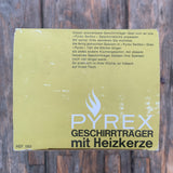 PYREX, Geschirrträger mit Heizkerze