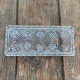 OBERGLAS, Sandwichplatte "Rose"