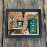 3D Diorama "Bauernstube"