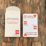 FSG, Krawatte/Spielkarten