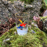 Trinkglas "Skifahrer"