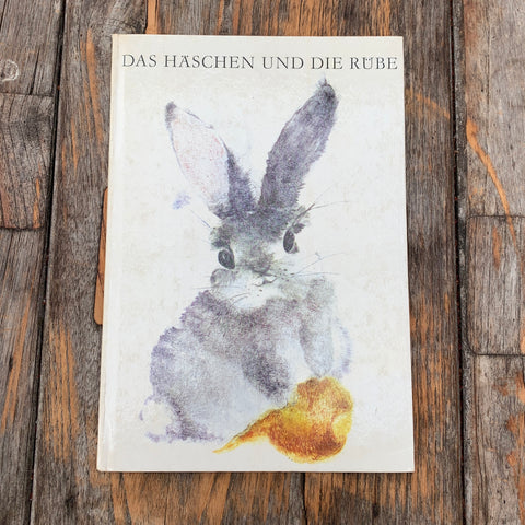 Das Häschen und die Rübe, Buch