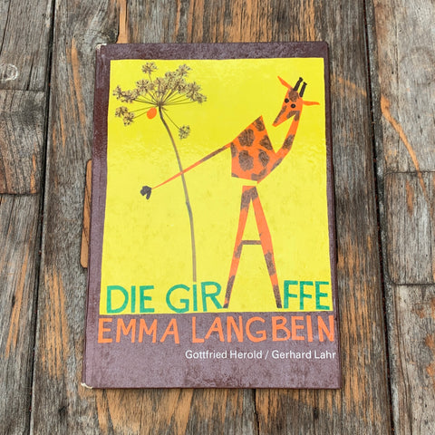 Die Giraffe Emma Langbein, Buch