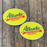 ATLANTA Fruchtsaftgetränk, Pappschilder