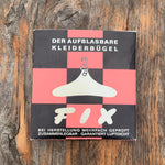 FIX, Der aufblasbare Kleiderbügel