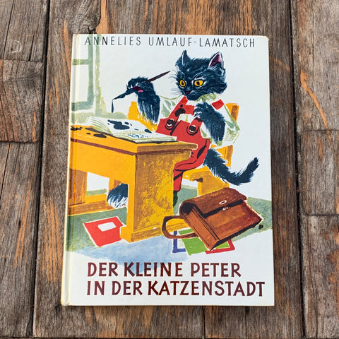 Der kleine Peter in der Katzenstadt, Buch