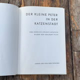 Der kleine Peter in der Katzenstadt, Buch