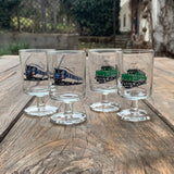 Gläserset "ÖBB Loks"