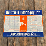 Kaufhaus Währingergürtel, Kalender
