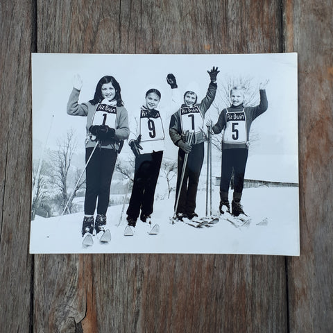 Fotografie 4 Skifahrerinnen