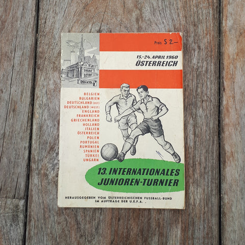 13. Internationales Juniorenturnier 1960