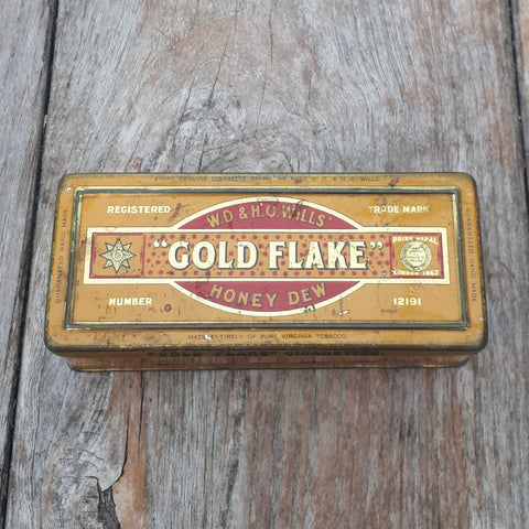 GOLD FLAKE, Blechdose