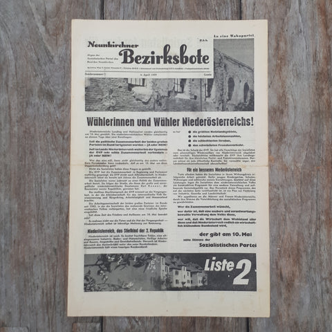 Neunkirchner Bezirksbote 6.4.1959