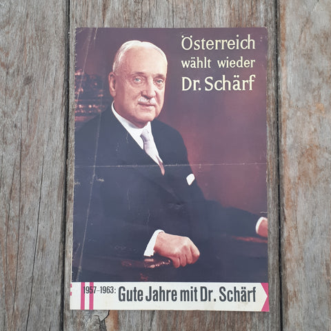 Österreich wählt wieder Dr. Schärf