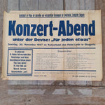 KONZERT-ABEND Plakat