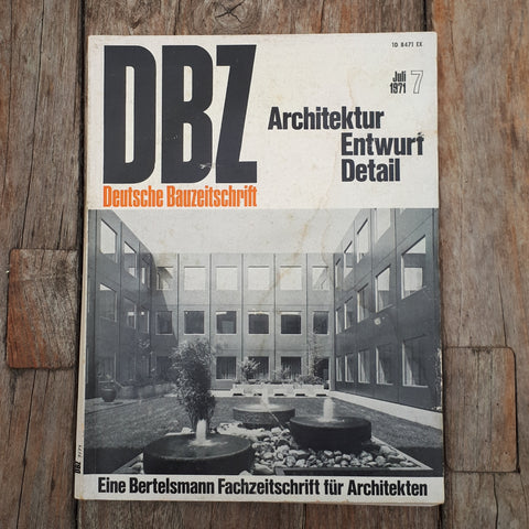 DBZ Deutsche Bauzeitschrift 7/1971