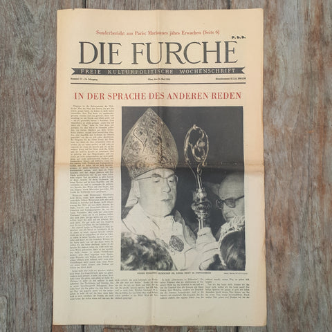 DIE FURCHE 2 Ausgaben 1958