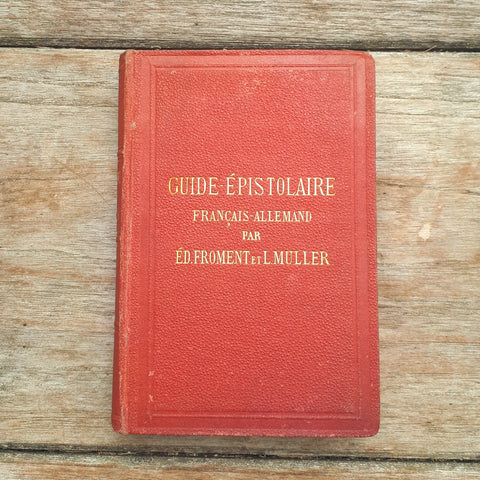 Guide-Épistolaire/Briefsteller, Français-Allemand