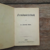 Fremdwörterbuch