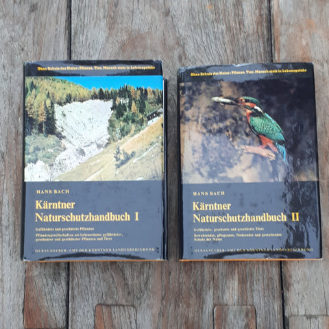 Kärntner Naturschutzhandbuch Teil I und II