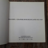 Malerei + Graphik im Burgenland 1921 - 1965