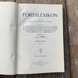 FORSTLEXIKON, 2 Bände