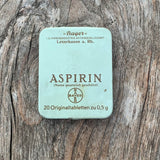 ASPIRIN, Blechdose