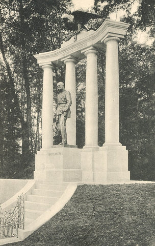 Wr. Neustadt Kaiser Franz Josef Denkmal im Akademiepark