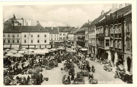 Wr. Neustadt Markt Adolf Hitler Platz