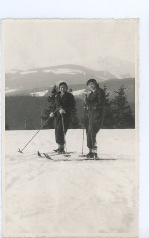 2 Skifahrerinnen
