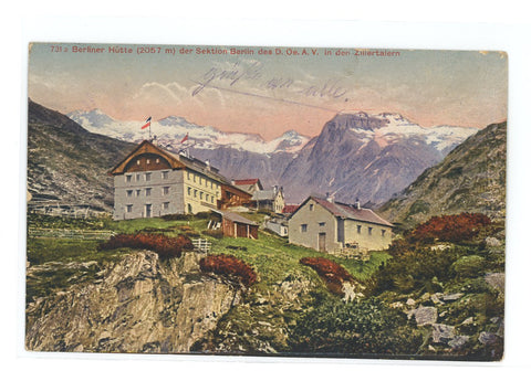 Berliner Hütte Zillertal