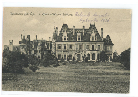 Reichenau an der Rax Schloss Rothschild