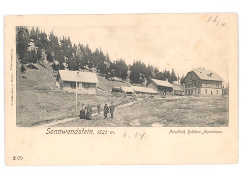 Sonnwendstein, Friedrich Schüler Alpenhaus