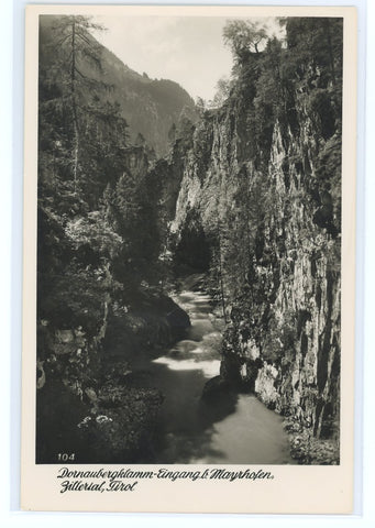 Dornaubergklamm, Eingang b. Mayrhofen