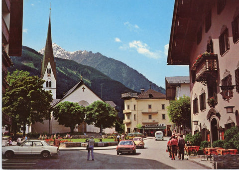 Mayrhofen, Kirche, Hotel Neue Post