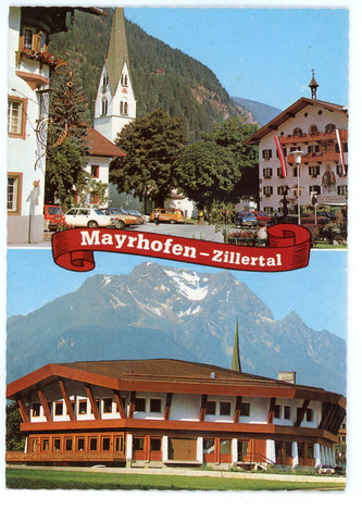 Mayrhofen, Europahaus, Kramerwirt, Hotel Alte Post, Kirche