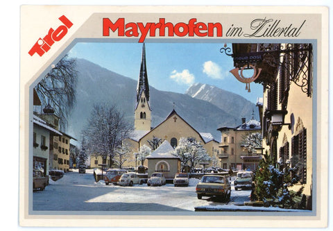 Mayrhofen, Kirche, Hotel Neue Post
